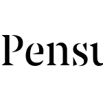 Pensum Stencil