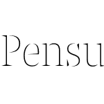 Pensum Stencil