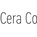 Cera Condensed Pro