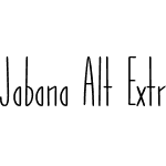 Jabana Alt ExtraCondensed