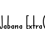 Jabana ExtraCondensed