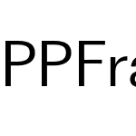 PP Fragment Sans