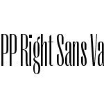 PP Right Sans Variable
