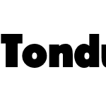 Tondu