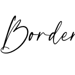 Borderline Free Personal Use