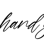 hand script