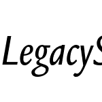 Legacy Sans ITC Pro