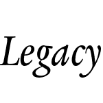 Legacy Serif ITC Pro