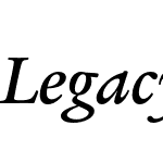 Legacy Serif ITC Pro