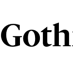 Gothia Serif