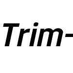 Trim