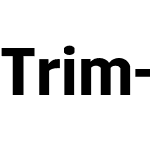 Trim