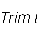 Trim