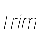 Trim