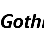 Gothia Sans