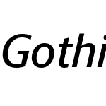 Gothia Sans