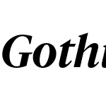 Gothia Serif