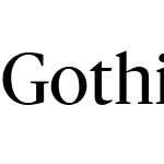 Gothia Serif