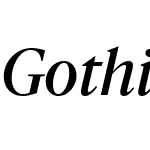 Gothia Serif