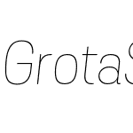 Grota Sans Alt Rd