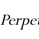 Perpetua Italic