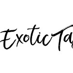 Exotic Taste Script