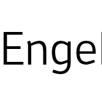 EngelNewSans