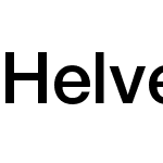 Helvetica 65 Medium