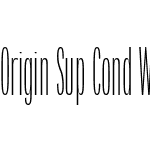 Origin Super Condensed Web