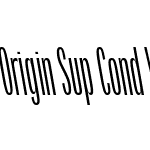 Origin Super Condensed Web