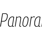 PanoramaW SemiCondensed