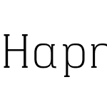 Hapna Slab Serif