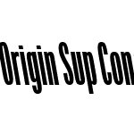 Origin Super Condensed Web