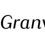 GranvilleWeb-Italic