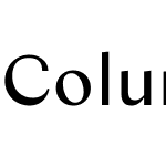 Columbia Sans W