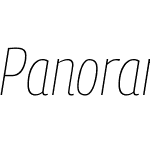 PanoramaW SemiCondensed