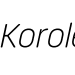 Korolev Rounded Alternates