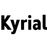 Kyrial Sans Pro Cond