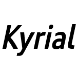 Kyrial Sans Pro Cond