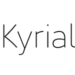 Kyrial Sans Pro