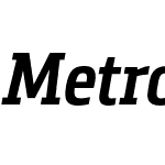 Metronic Slab Narrow