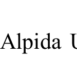 Alpida_Unicode Nesxi1