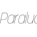 Paralucent Condensed