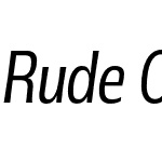 Rude Condensed