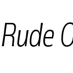 Rude Condensed