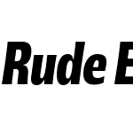 Rude ExtraCondensed