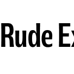 Rude ExtraCondensed