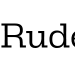 Rude Slab SemiWide