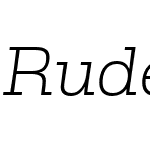 Rude Slab SemiWide