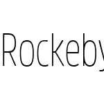 Rockeby Condensed